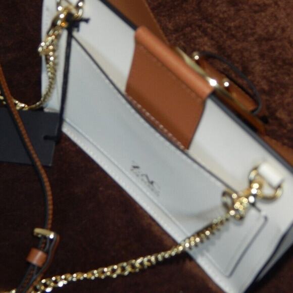 ZAC ZAC POSEN BIBA Leather Flap Convertible Chain Multi Color Crossbody Bag NWT - Picture 10 of 13